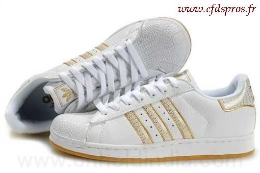 adidas superstar femme doré